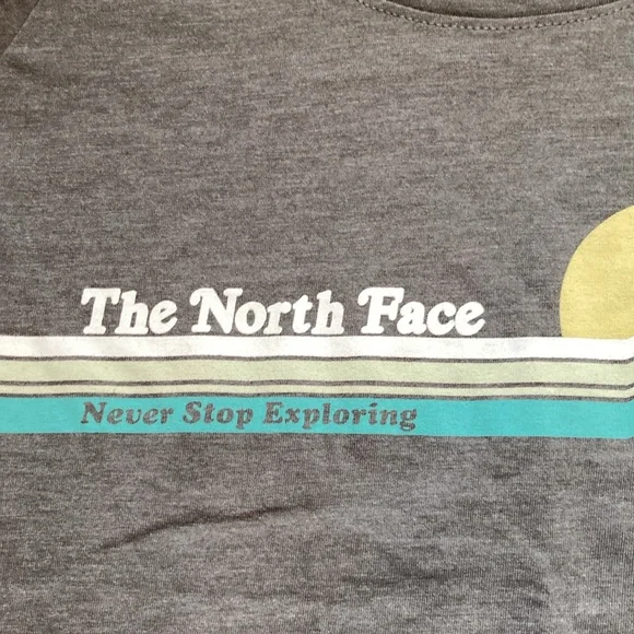 The North Face Gray Tshirt. Size S - Picture 2 of 7